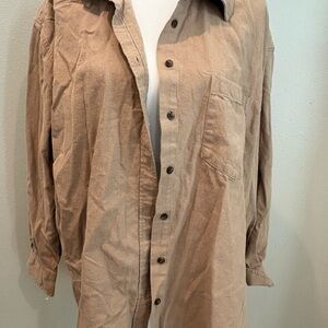 Universal Thread Men's Light Brown Shirt Jacket